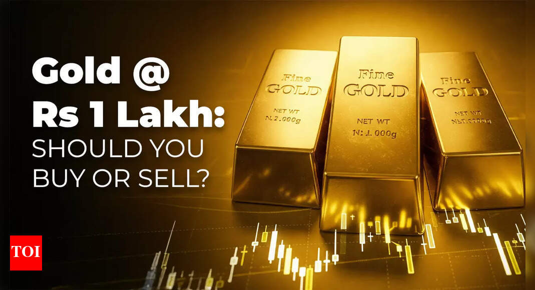 Gold prices hit Rs 1 lakh! What's the outlook for gold and should you buy or sell the yellow metal? Explained