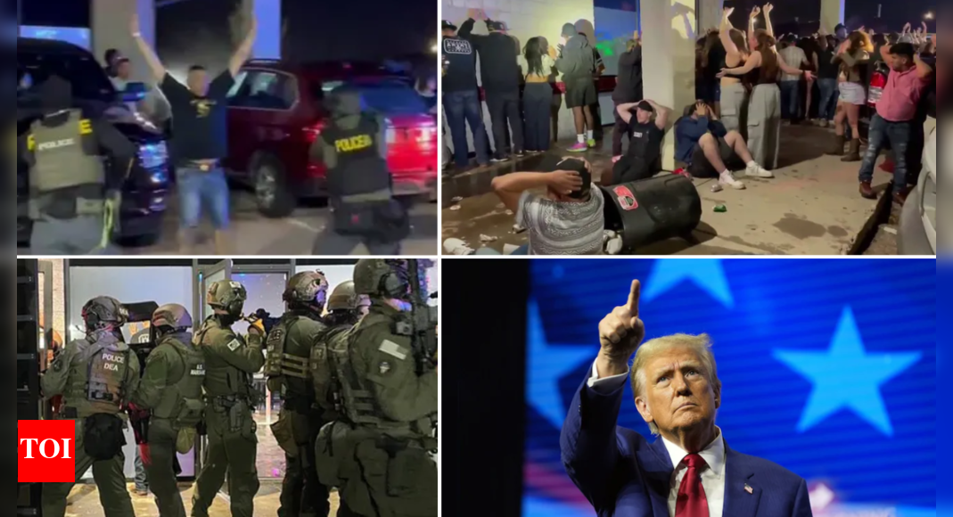 Massive immigration raid in Colorado: US police smash nightclub window to arrest over 100; videos go viral, Trump celebrates victory | World News