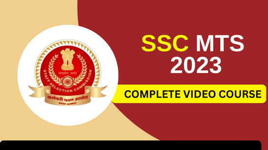 SSC MTS 2023 : Complete Video Course