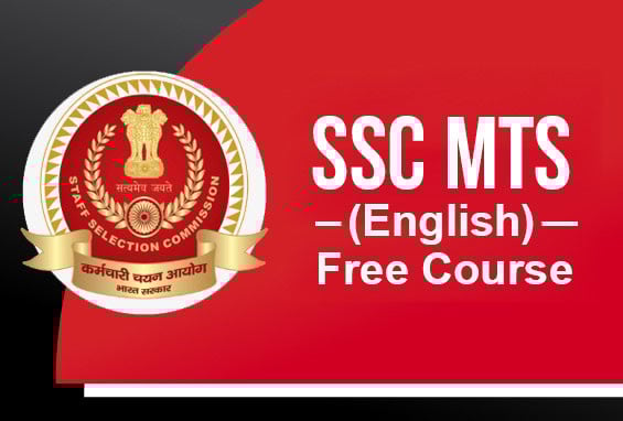 SSC MTS (English)- Free Course